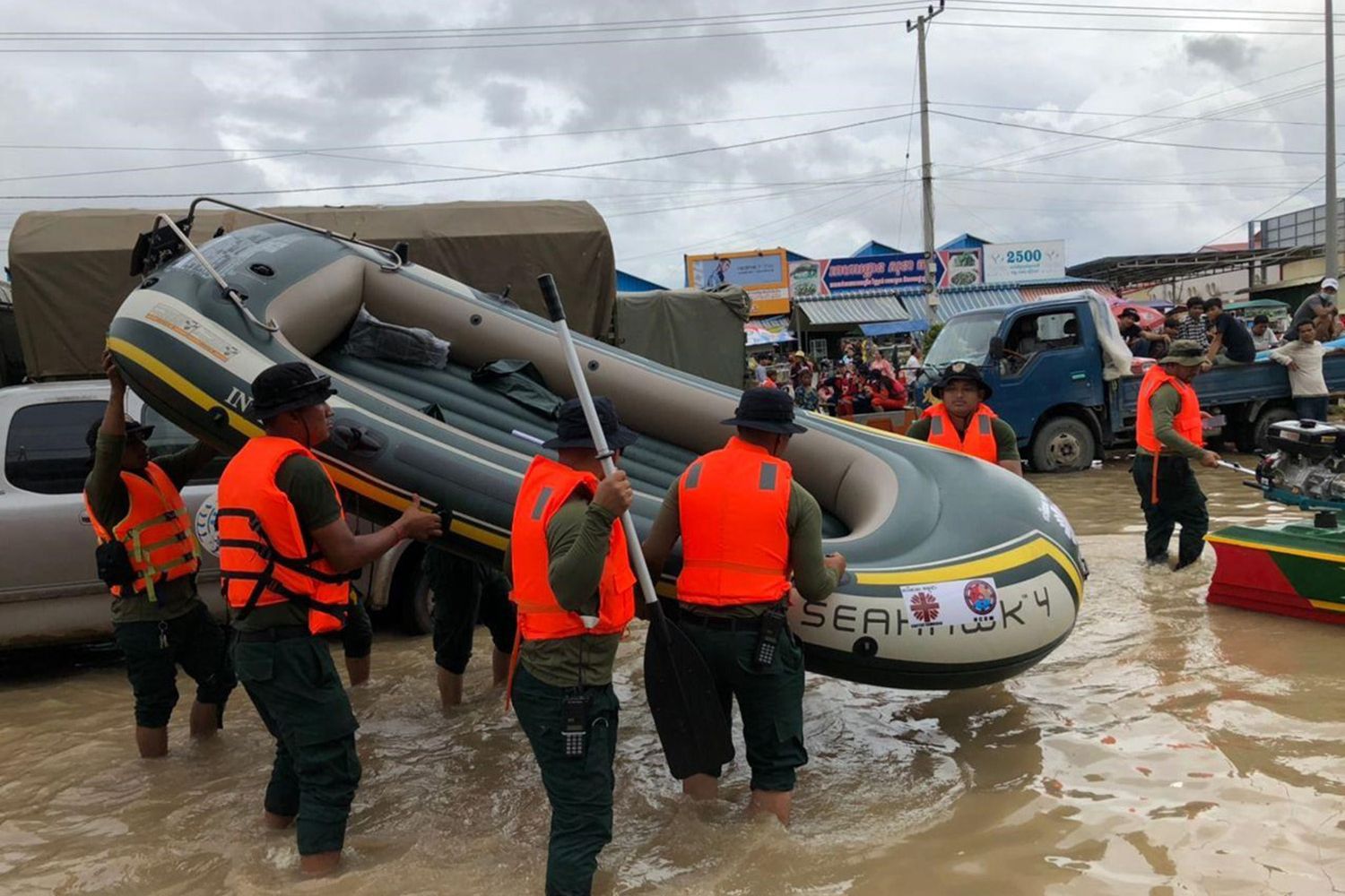 DR - Cambodia floods