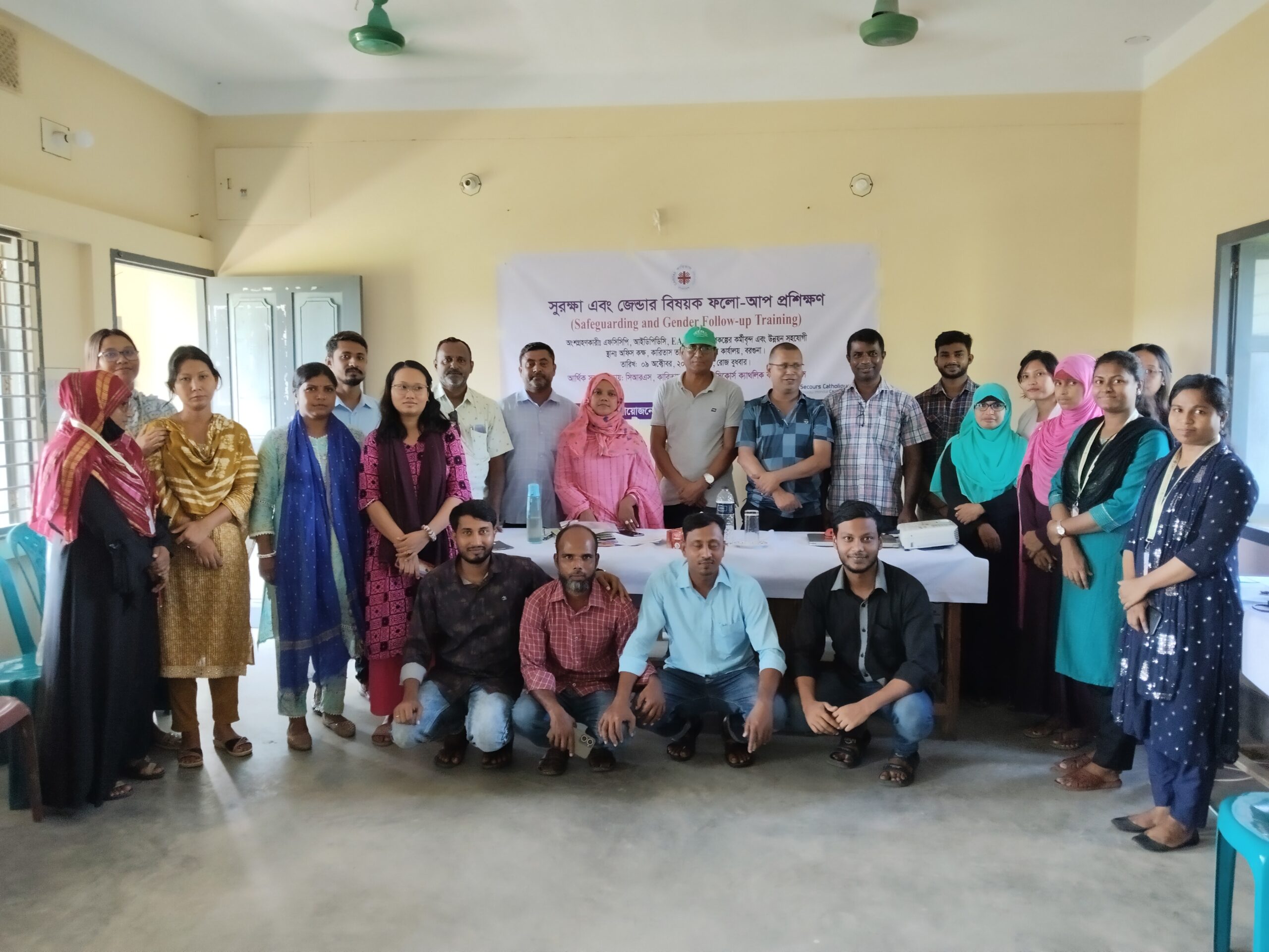 Caritas EA-15 staff received training on Safeguarding and Gender
